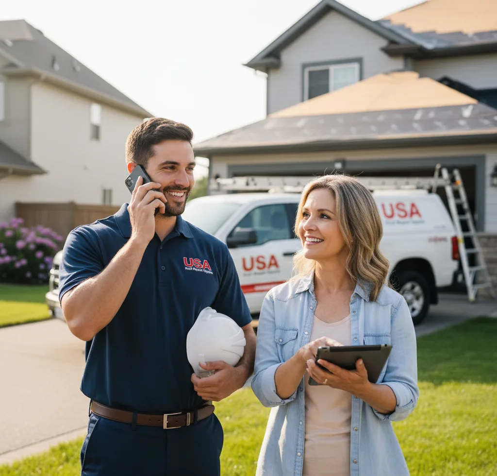 USA Roof Repair Experts customer support in Boaz